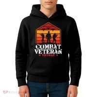 Combat Veteran Vietnam Veterans Day Premium Kids Hoodie thumb 4