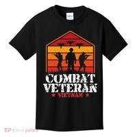 Combat Veteran Vietnam Veterans Day Premium Kids T-Shirt thumb 0