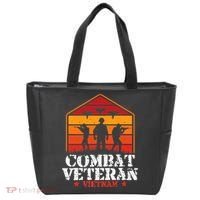 Combat Veteran Vietnam Veterans Day Premium Tote Bag thumb 0
