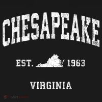 Chesapeake Virginia Va Vintage Athletic T-Shirt thumb 7