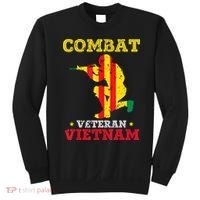 Combat Veteran Vietnam Retired Patriotic Sweatshirt thumb 0