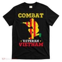 Combat Veteran Vietnam Retired Patriotic T-Shirt thumb 0