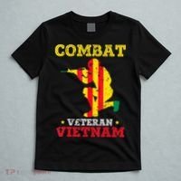 Combat Veteran Vietnam Retired Patriotic T-Shirt thumb 5