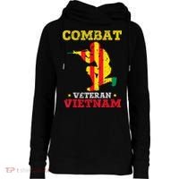 Combat Veteran Vietnam Retired Patriotic Womens Funnel Neck Pullover Hood thumb 0