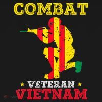 Combat Veteran Vietnam Retired Patriotic Women's Hoodie thumb 2