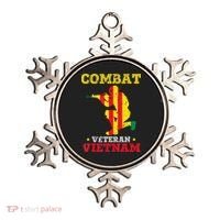 Combat Veteran Vietnam Retired Patriotic Ornament thumb 0