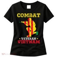 Combat Veteran Vietnam Retired Patriotic Women's T-Shirt thumb 0