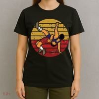 Cool Vintage Wrestling Sun Takedown Sport Wrestler Gift T-Shirt thumb 4