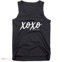 Cute Valentine X O X O Hugs And Kisses Tank Top thumb 0