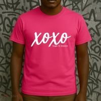 Cute Valentine X O X O Hugs And Kisses T-Shirt thumb 3