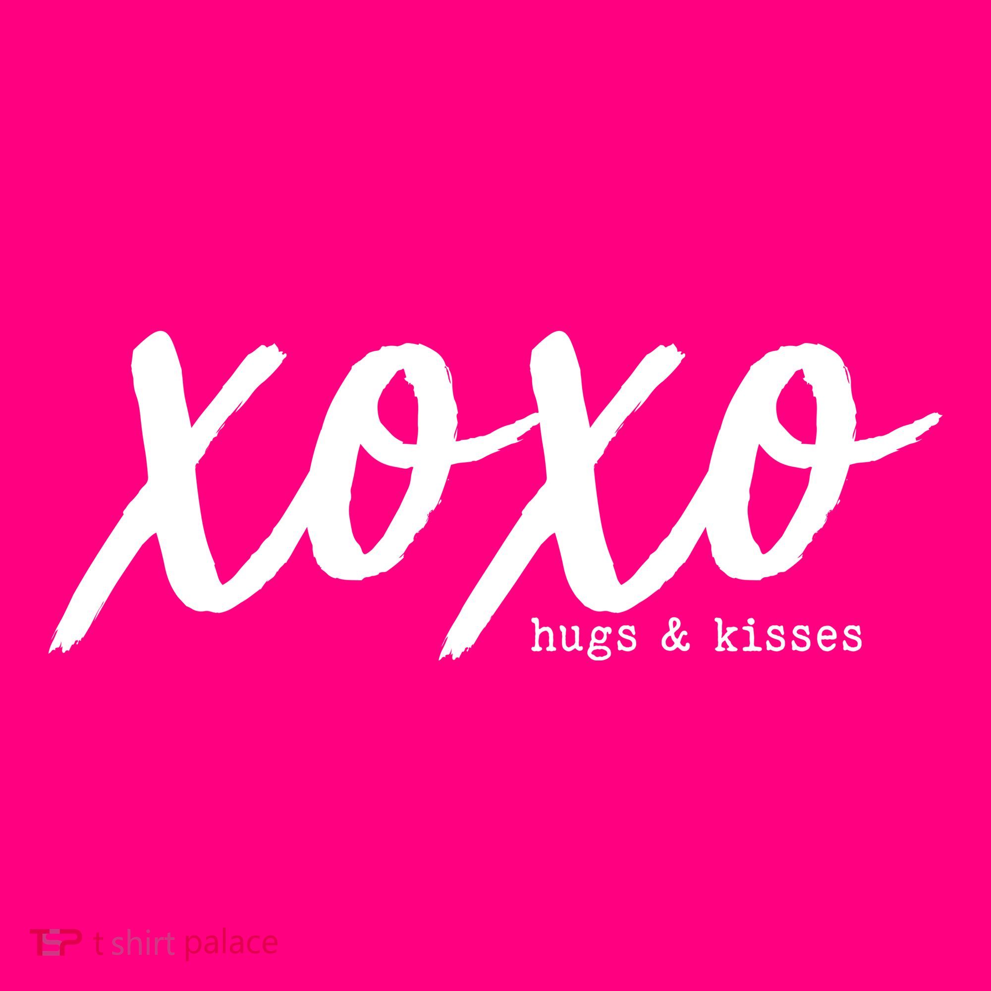Cute Valentine X O X O Hugs And Kisses Mousepad
