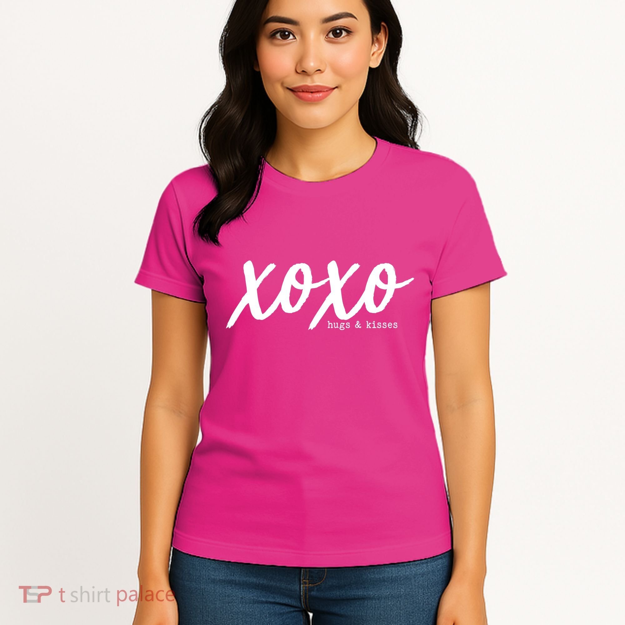 Cute Valentine X O X O Hugs And Kisses Women's T-Shirt