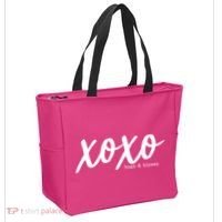 Cute Valentine X O X O Hugs And Kisses Tote Bag thumb 2