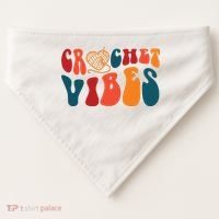 Crochet Vibes Yarn USA-Made Doggie Bandana thumb 0