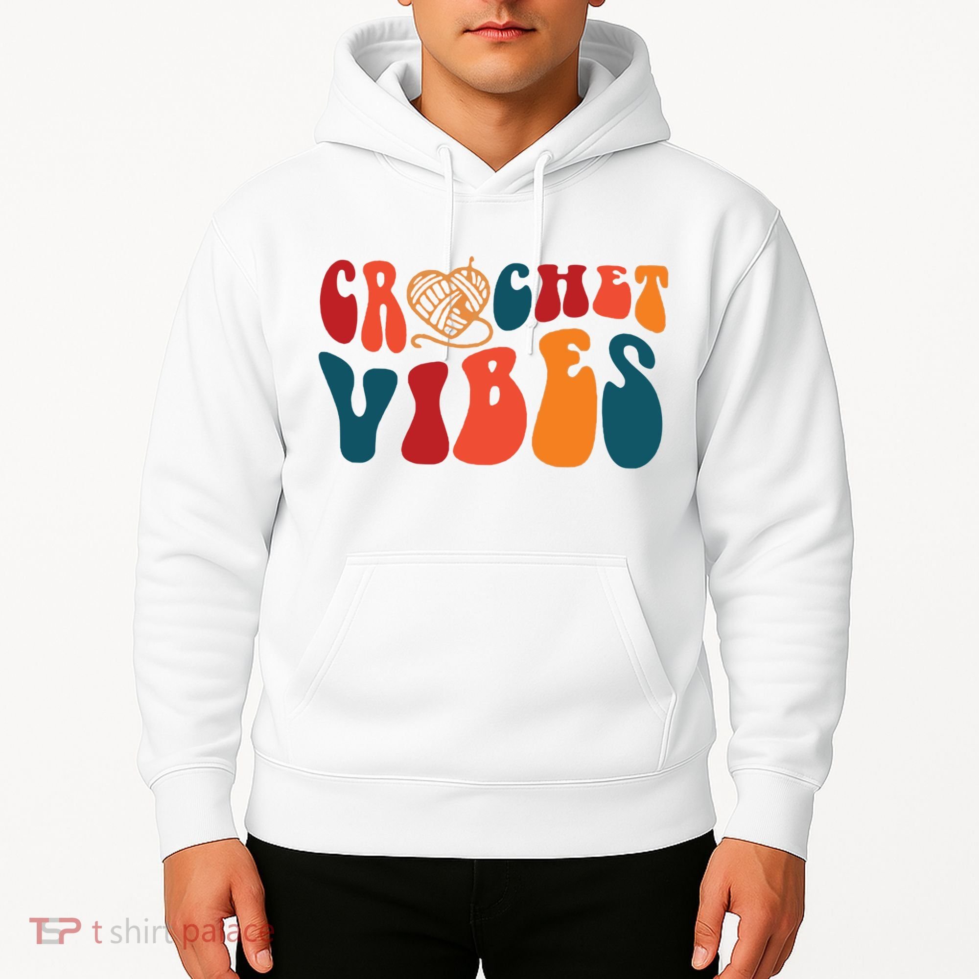 Crochet Vibes Yarn Hoodie