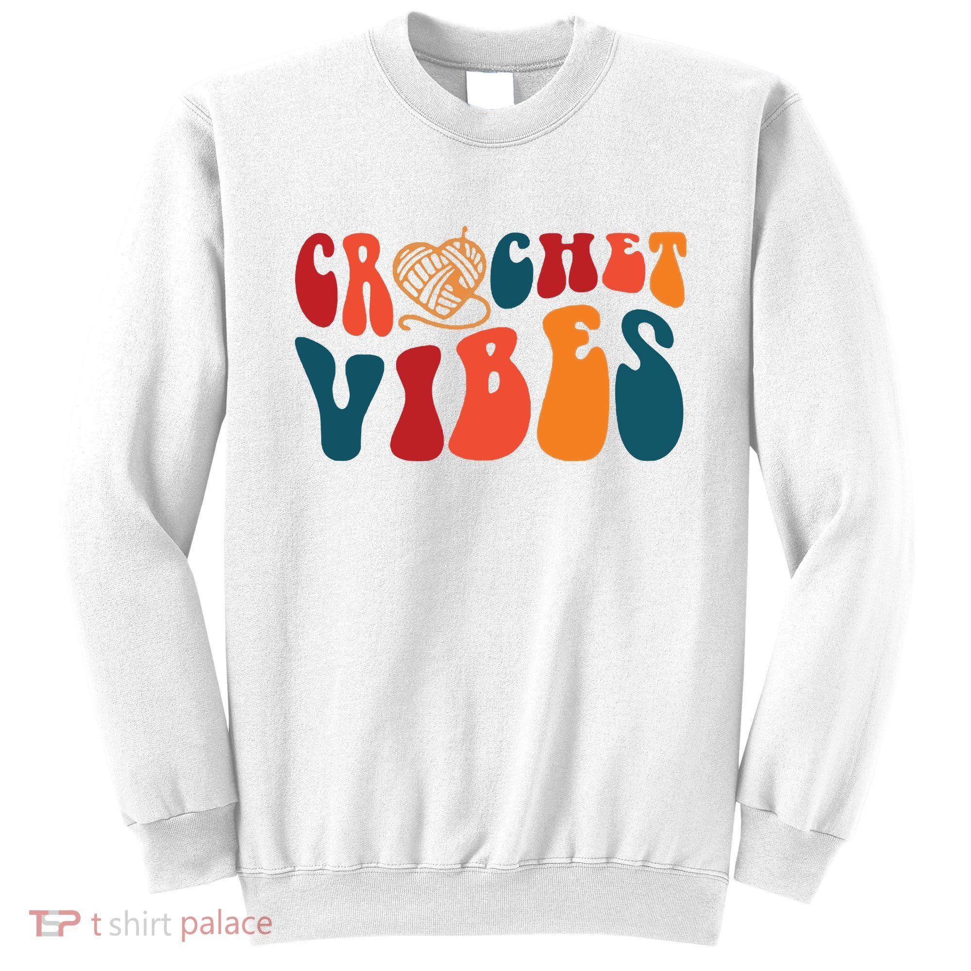 Crochet Vibes Yarn Sweatshirt