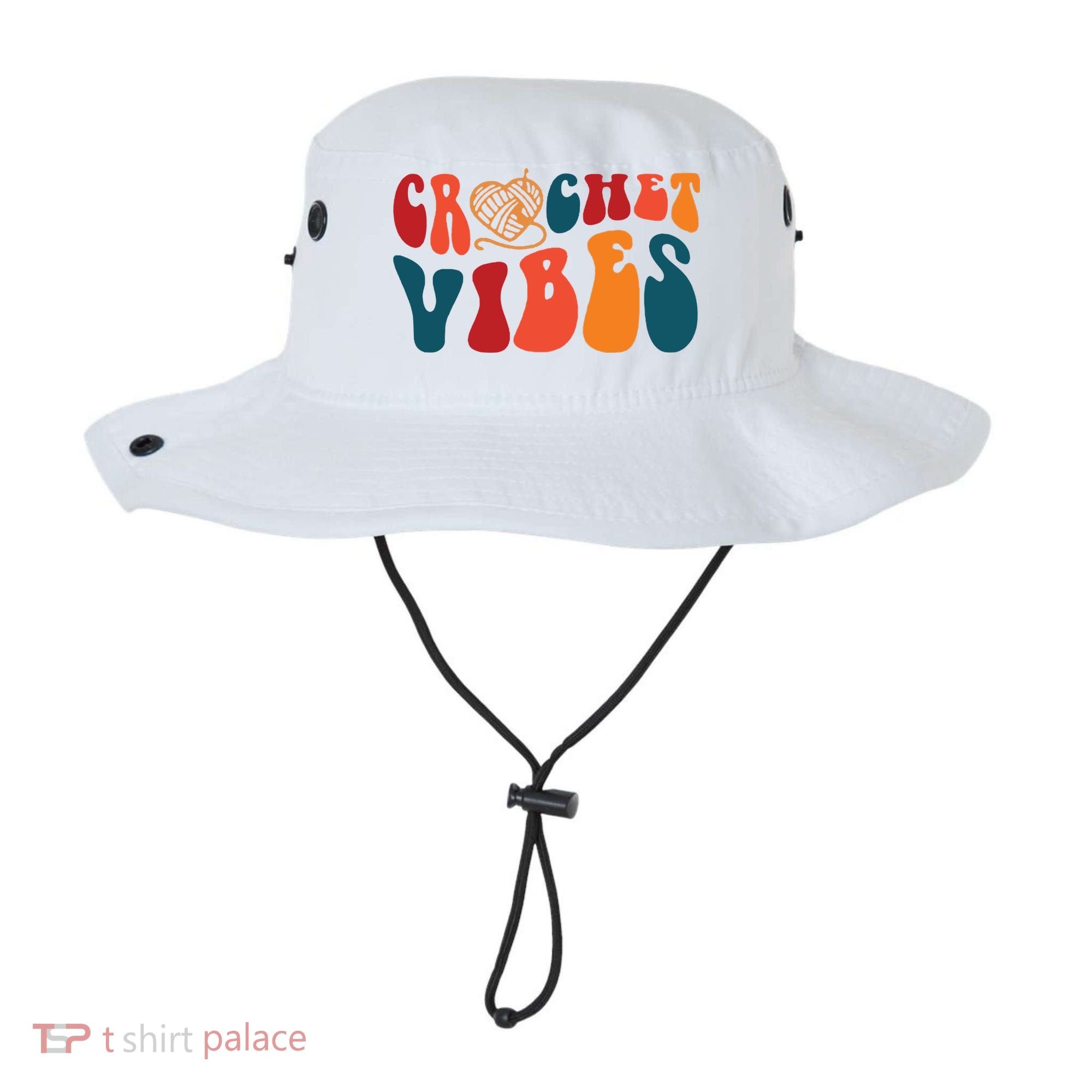 Crochet Vibes Yarn Bucket Hat