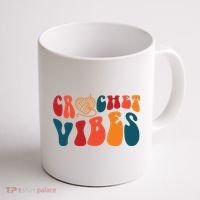 Crochet Vibes Yarn Coffee Mug thumb 1