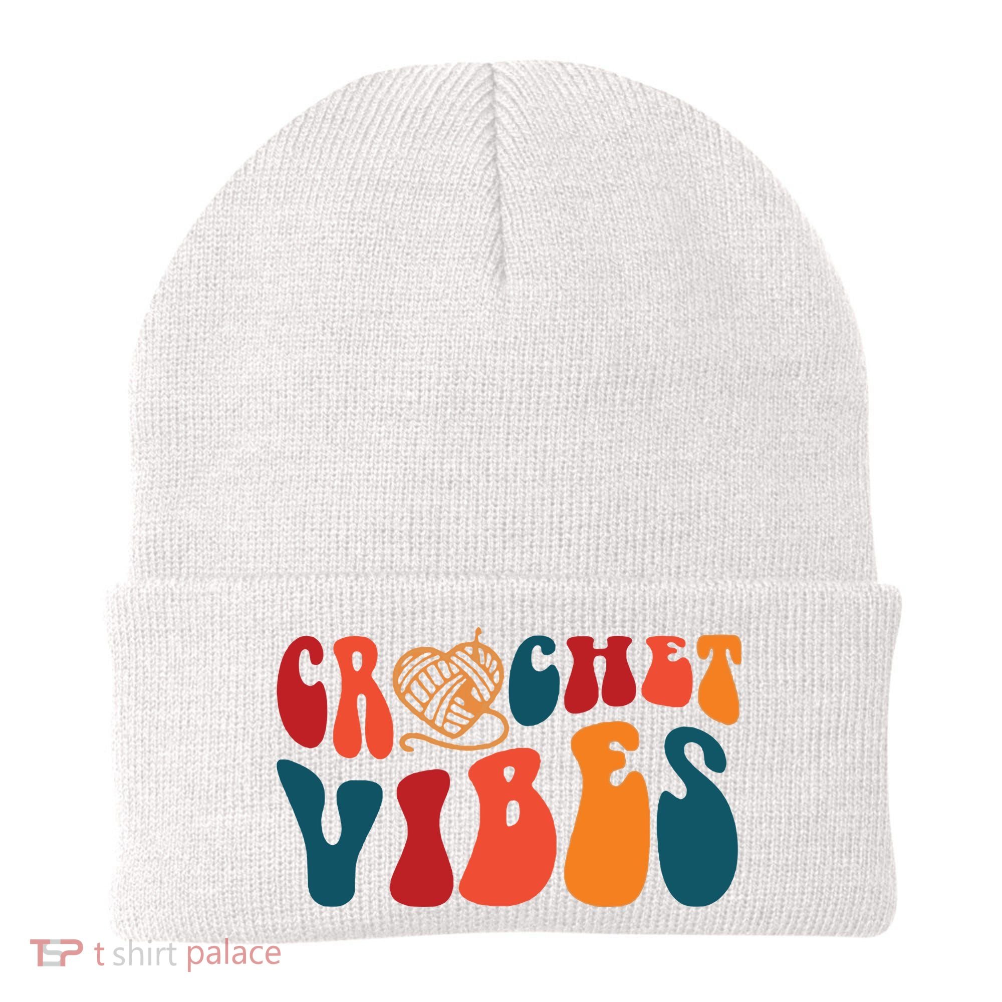 Crochet Vibes Yarn Beanie