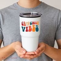 Crochet Vibes Yarn Tumbler thumb 2