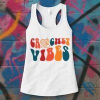 Crochet Vibes Yarn Women's Tank Top thumb 3