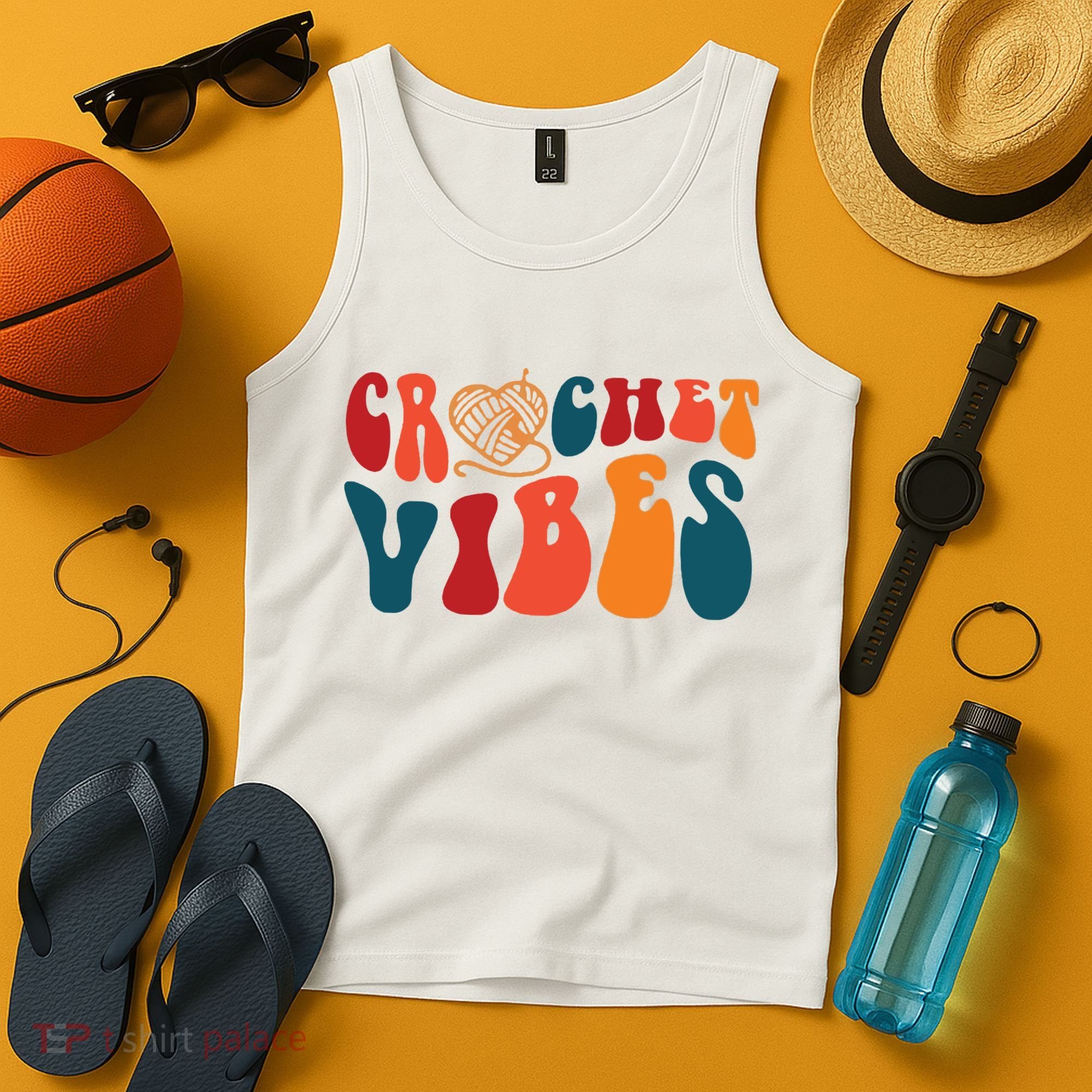 Crochet Vibes Yarn Tank Top