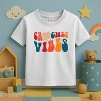 Crochet Vibes Yarn Toddler T-Shirt thumb 3