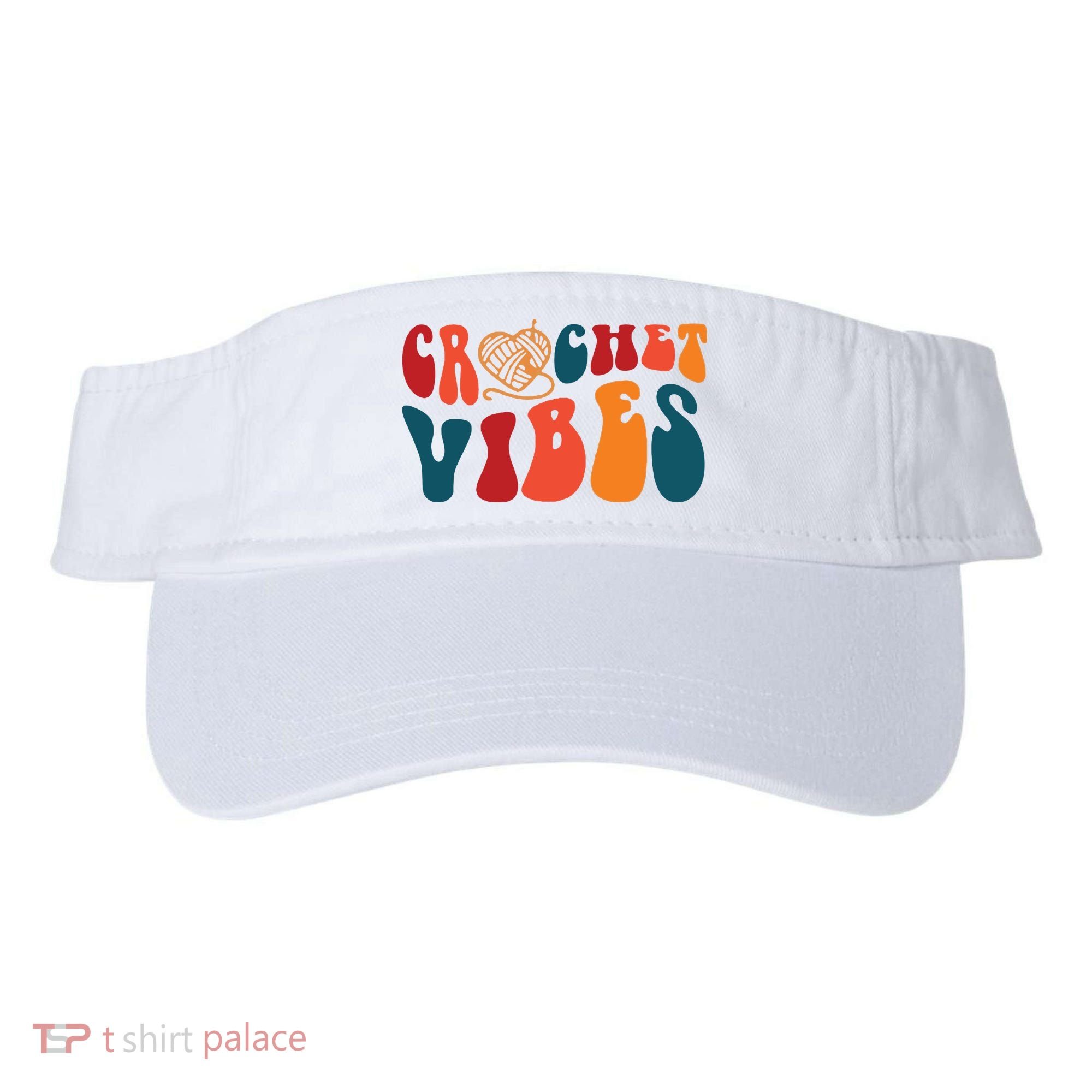 Crochet Vibes Yarn Visor
