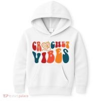 Crochet Vibes Yarn Kids Hoodie thumb 0