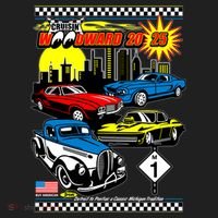 Cruisin Woodward 2025 Motown Skyline Beanie thumb 2
