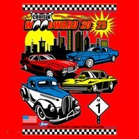 Cruisin Woodward 2025 Motown Skyline Santa Hat thumb 1