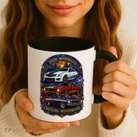 Cruising Woodward 2026 M1 Stained Glass Coffee Mug thumb 3