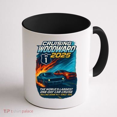 Cruising Woodward 2025 Coffee Mug back