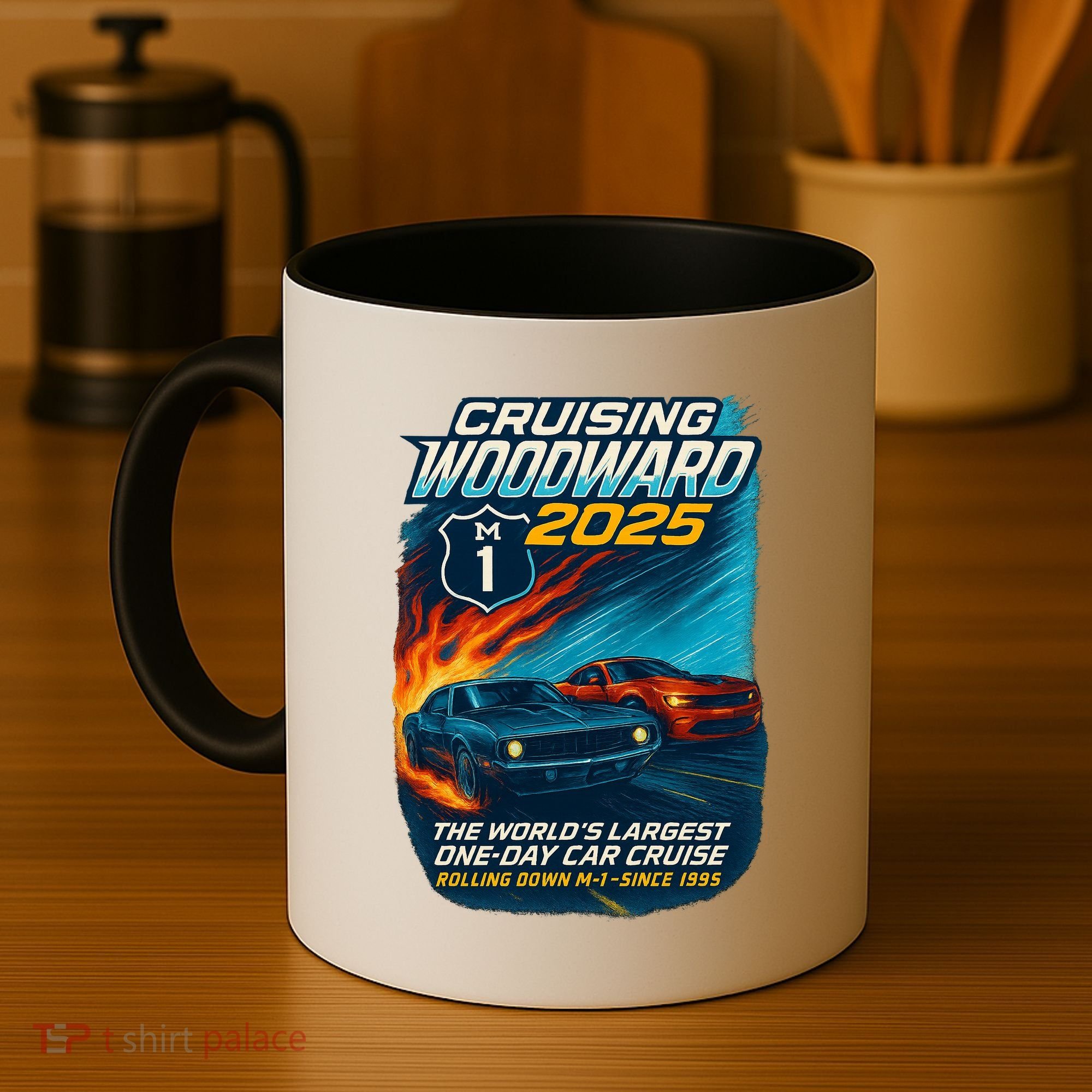 Cruising Woodward 2025 Coffee Mug