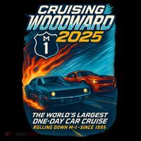 Cruising Woodward 2025 Women's Hoodie thumb 2
