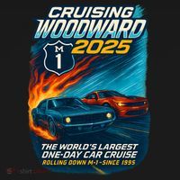 Cruising Woodward 2025 Ornament thumb 1