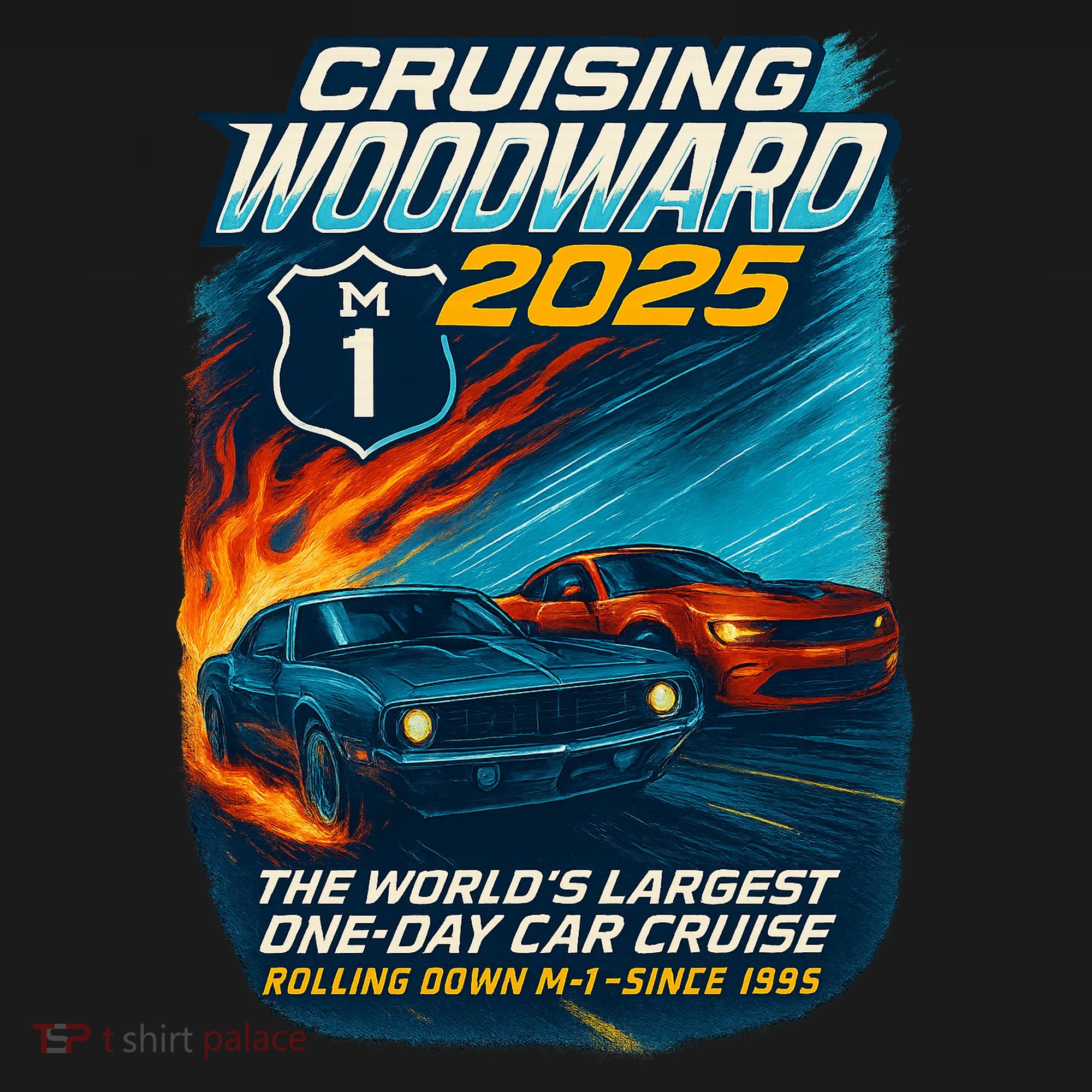 Cruising Woodward 2025 Ornament