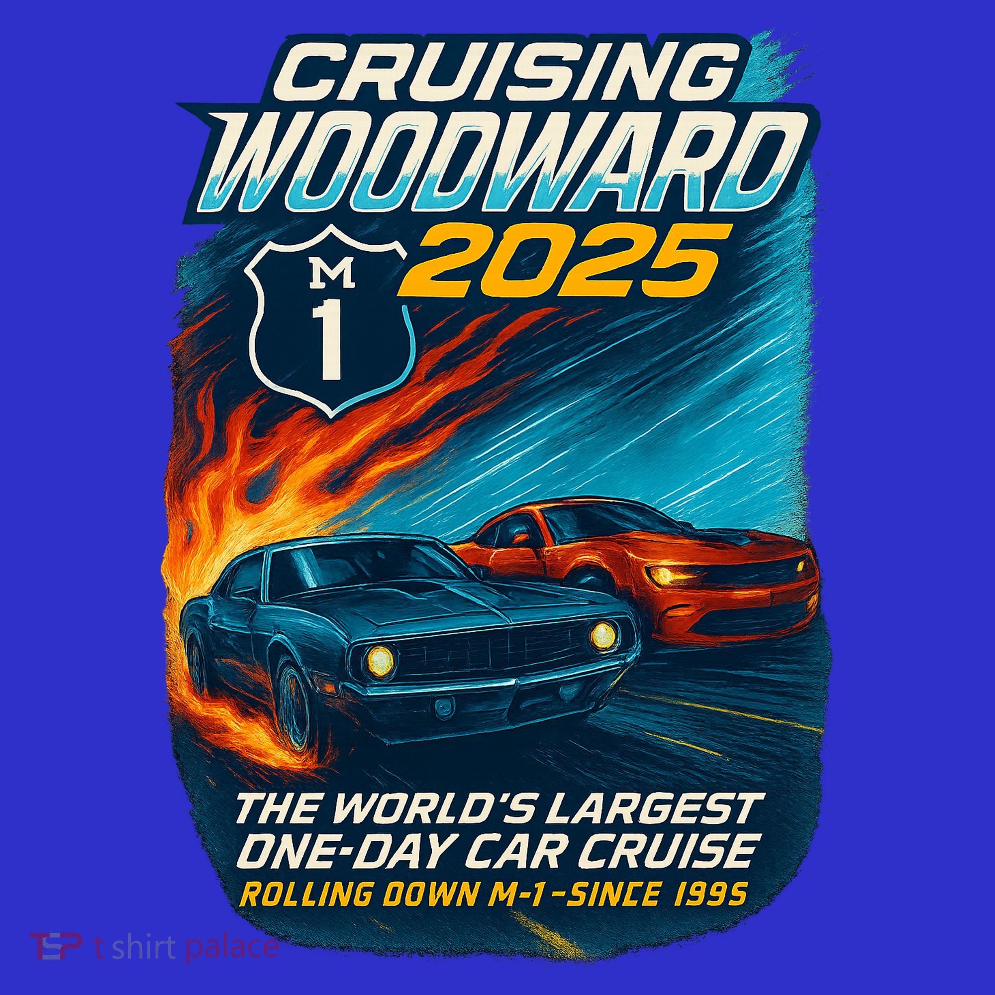 Cruising Woodward 2025 Apron