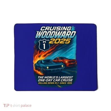 Cruising Woodward 2025 Mousepad