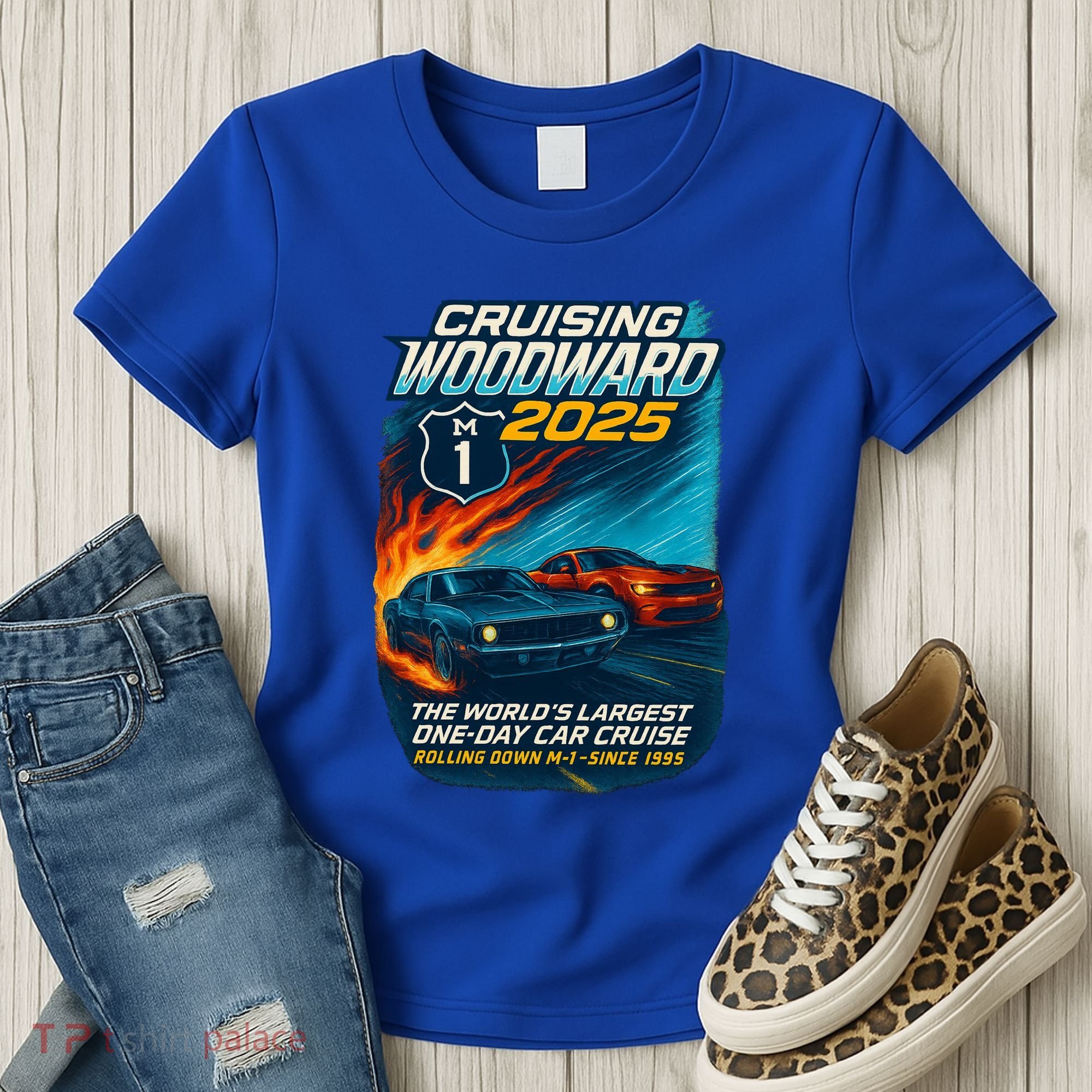 Cruising Woodward 2025 Women's T-Shirt