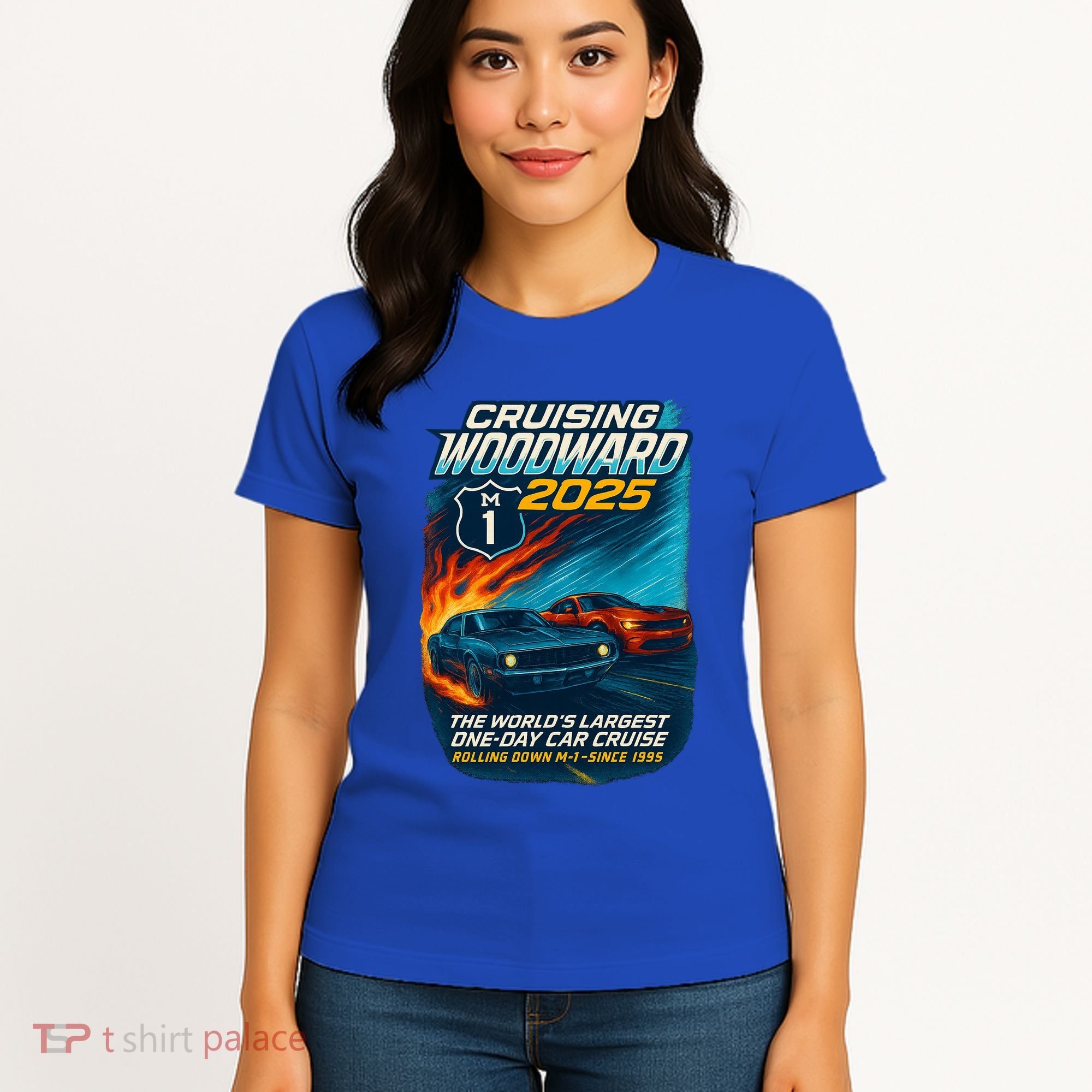 Cruising Woodward 2025 Women's T-Shirt