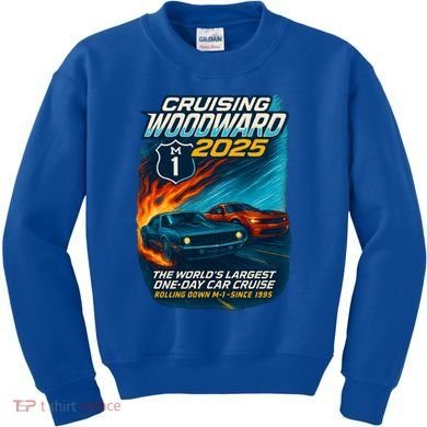 Cruising Woodward 2025 Kids Sweatshirt