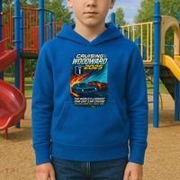 Cruising Woodward 2025 Kids Hoodie thumb 2