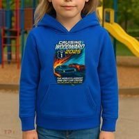 Cruising Woodward 2025 Kids Hoodie thumb 3