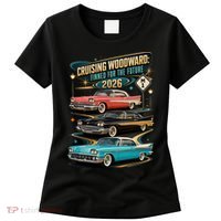 Cruising Woodward 2026 Finned Classic Car Cruise M1 Women's T-Shirt thumb 0