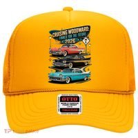 Cruising Woodward 2026 Finned Classic Car Cruise M1 Hat thumb 0