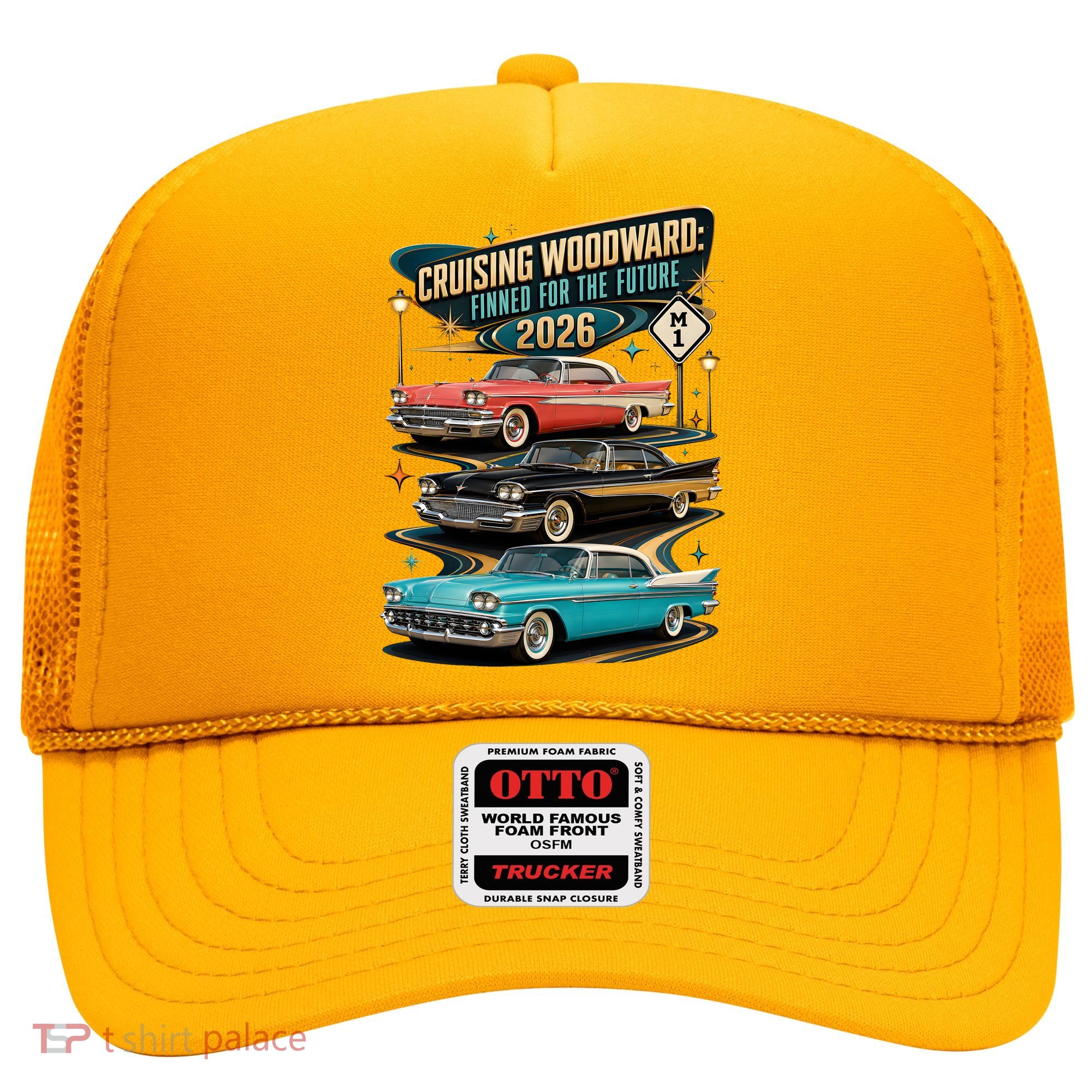 Cruising Woodward 2026 Finned Classic Car Cruise M1 Hat