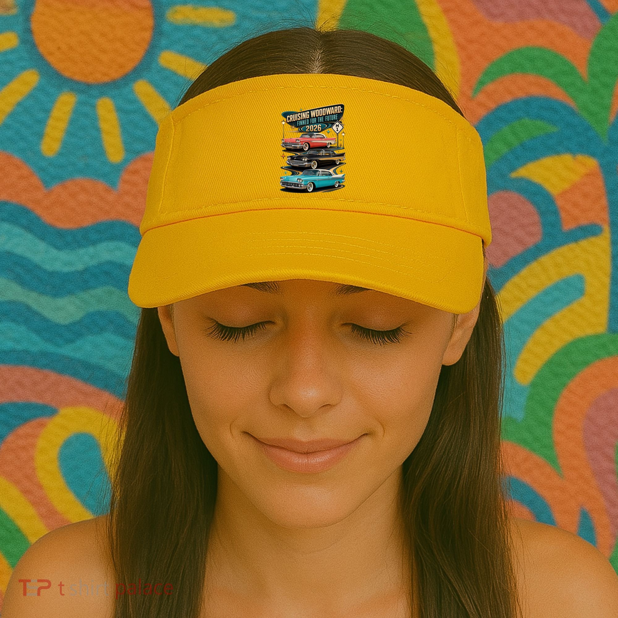 Cruising Woodward 2026 Finned Classic Car Cruise M1 Visor