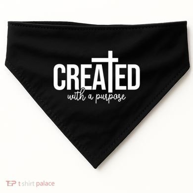 Created With A Purpose Christian USA-Made Doggie Bandana