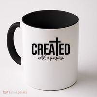 Created With A Purpose Christian Coffee Mug thumb 0